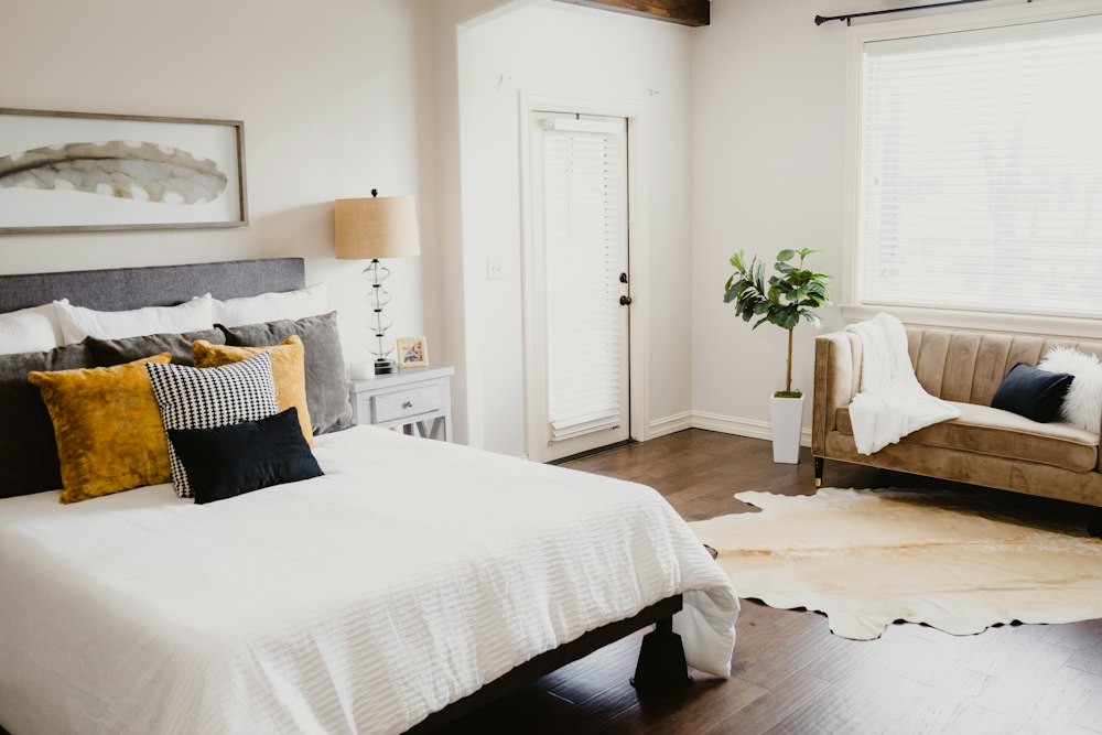 Chambre au linge mis en place entre deux séjours