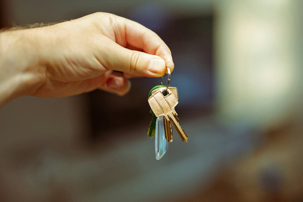 Trousseau de clés d’un logement en location courte durée